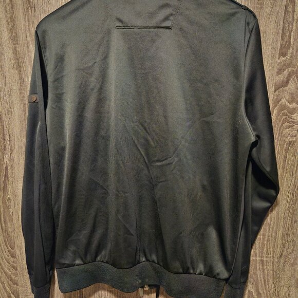 Ben Sherman - Black Pinstripe Harrington Jacket - Picture 5 of 8